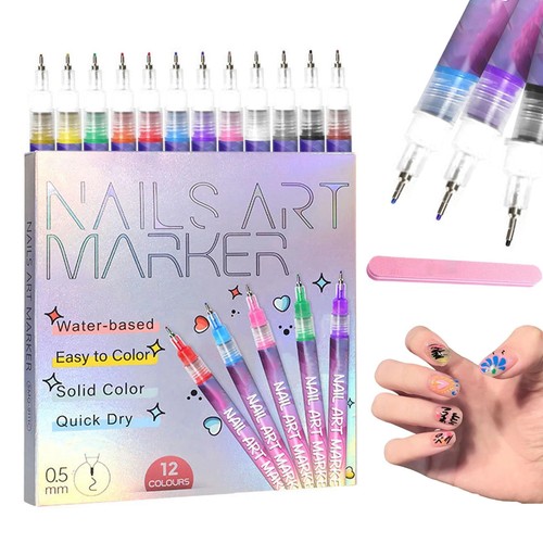 Nail art marker - art, 12