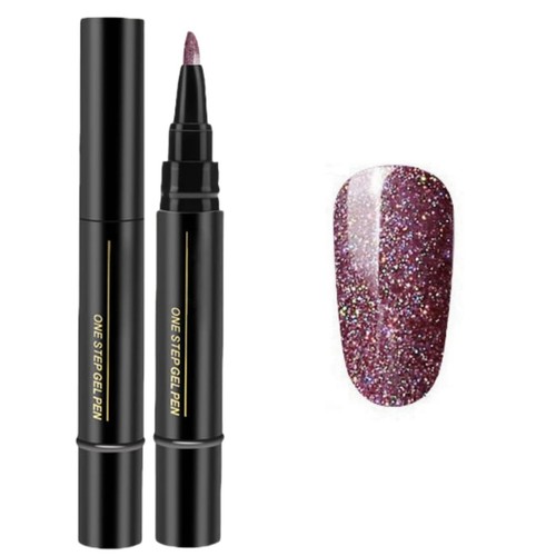 Glitter nail polish - in, pen