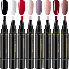 8-Pack Nail Varnish Pens Nail