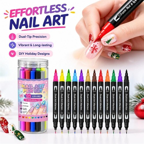 Nail paint pens colors - 12,