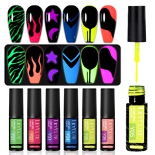 Glow in The Dark Nail Art