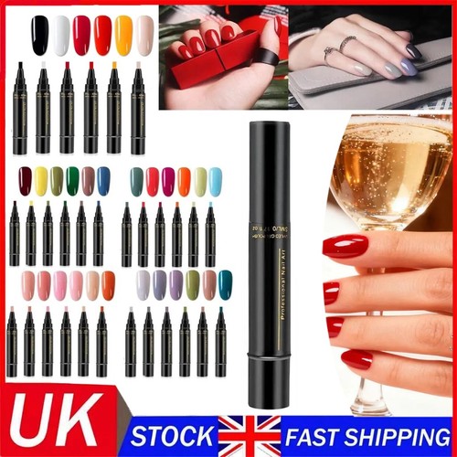 6pcs polishey nail polish pens - 6pcs,