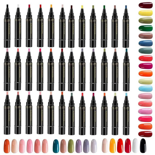 Colours nail polish pen set - nail,