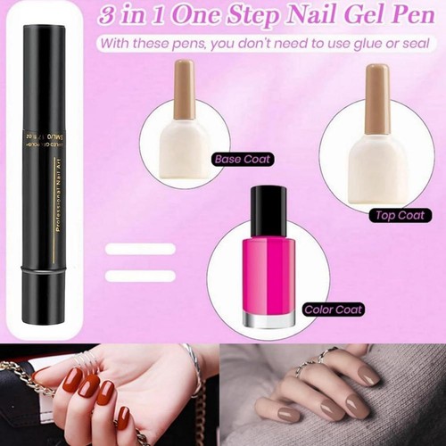 6pcs nail polish pens 2cnail - nail,