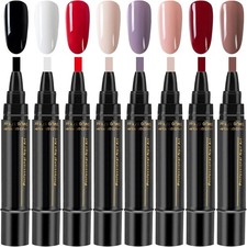8-Pack Nail Varnish Pens Nail